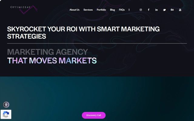 Screenshot of optimizeay.com