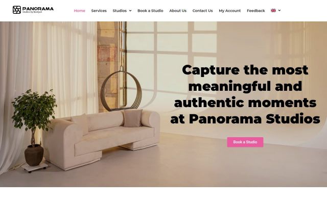 panoramastudios.am - էկրանի պատկեր