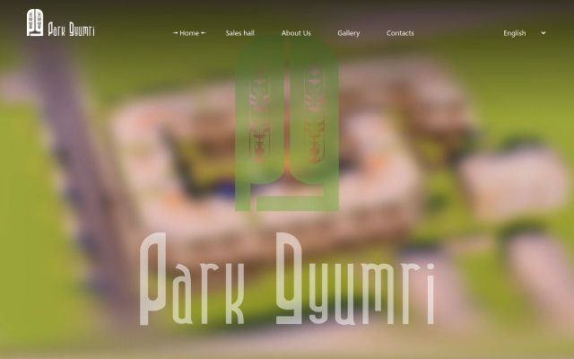 Screenshot of parkgyumri.am