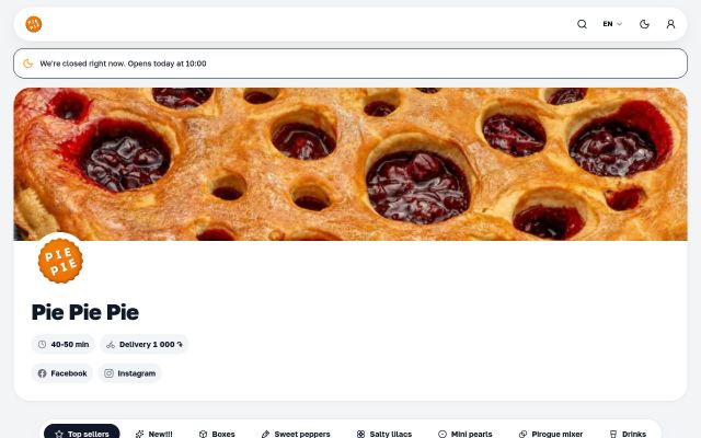 piepiepie.am - էկրանի պատկեր