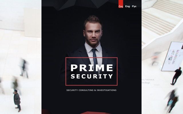 Screenshot of primesecurity.am