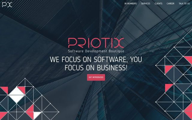 priotix.com - էկրանի պատկեր