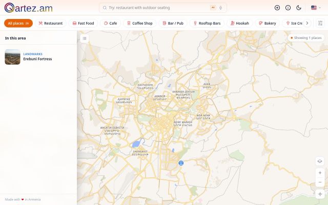 Screenshot of qartez.am
