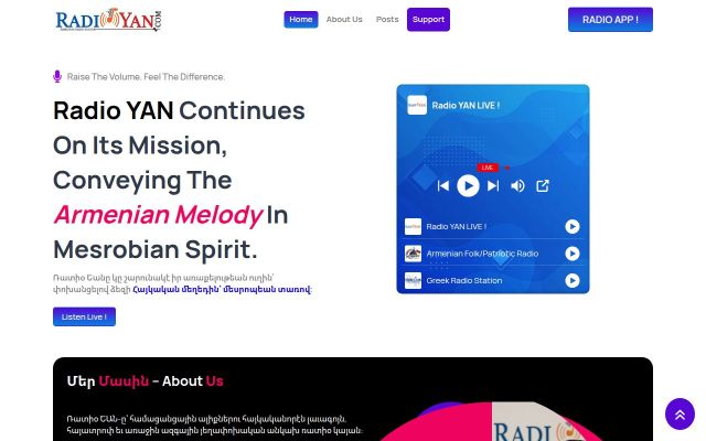radioyan.com - էկրանի պատկեր