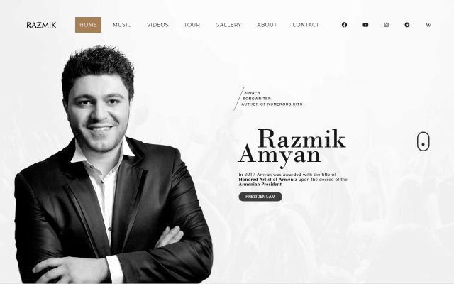 razmikamyan.am - էկրանի պատկեր
