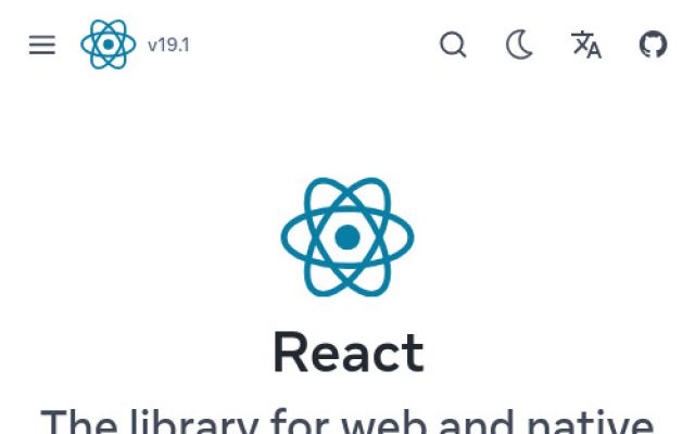 Скриншот сайта react.dev
