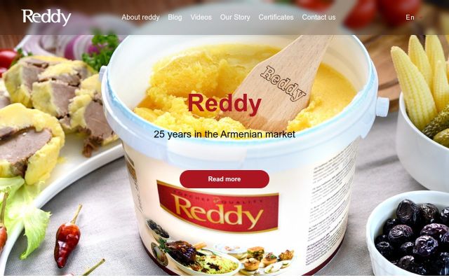 reddy.am - էկրանի պատկեր