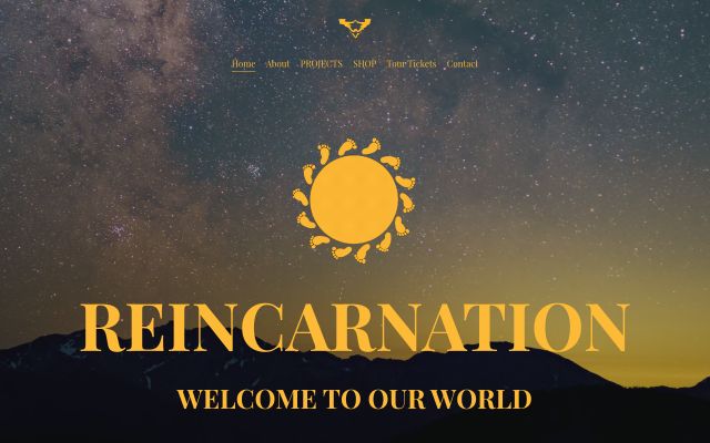 Скриншот сайта reincarnation.am