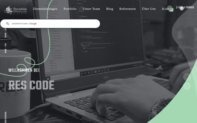 Screenshot of rescode.am