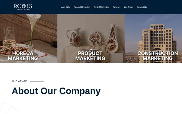 rootsagency.am - էկրանի պատկեր