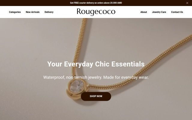 Screenshot of rougecoco.am