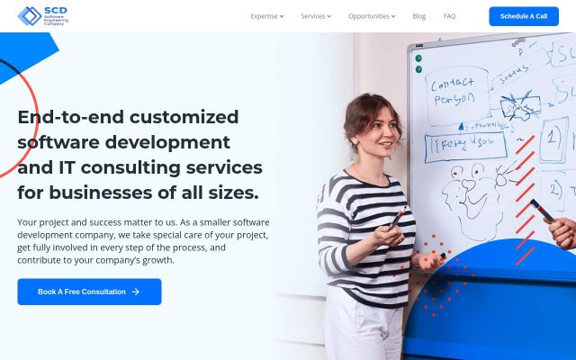 scd-company.com - էկրանի պատկեր