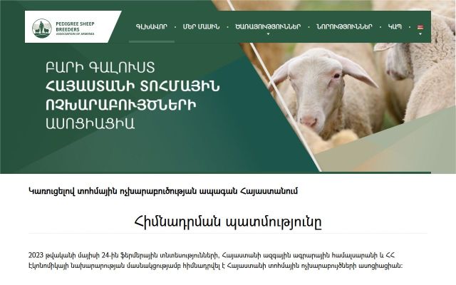sheep.am - էկրանի պատկեր