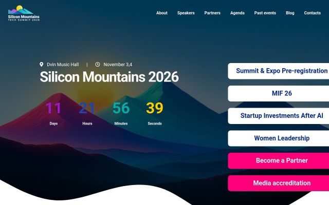 silicon-mountains.org - էկրանի պատկեր