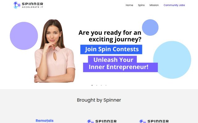 spinner.am - էկրանի պատկեր