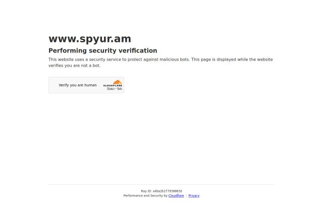 spyur.am - էկրանի պատկեր