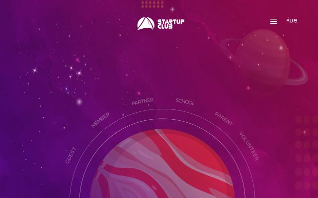 Скриншот сайта startupclub.am