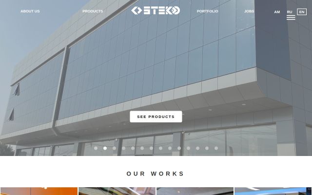 steko.am - էկրանի պատկեր
