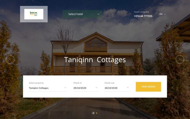 taniqinn.am - էկրանի պատկեր