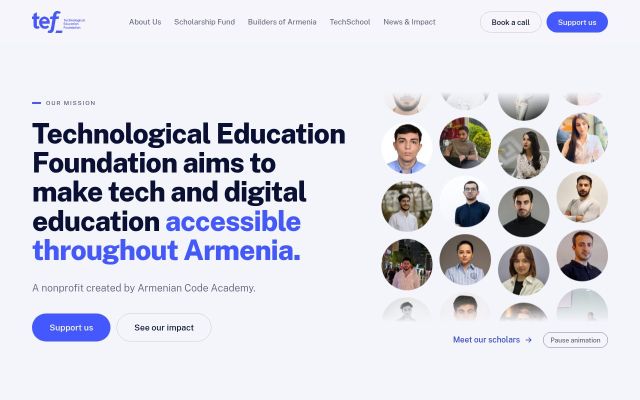 tef.am - էկրանի պատկեր