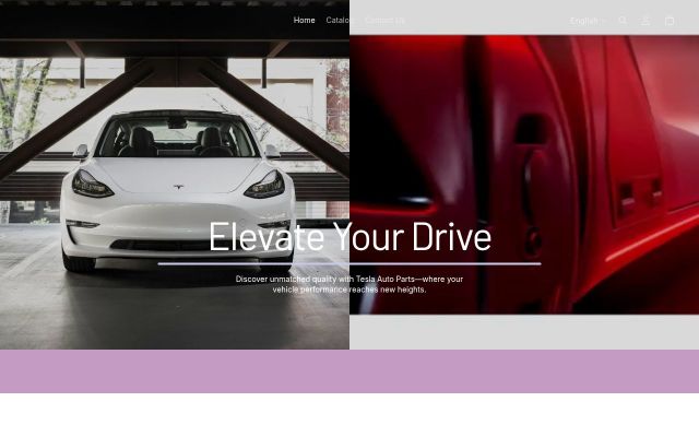 teslaparts.am - էկրանի պատկեր