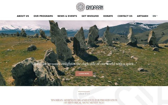 thecradle.am - էկրանի պատկեր