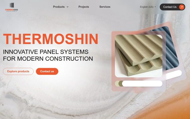 thermoshin.am - էկրանի պատկեր