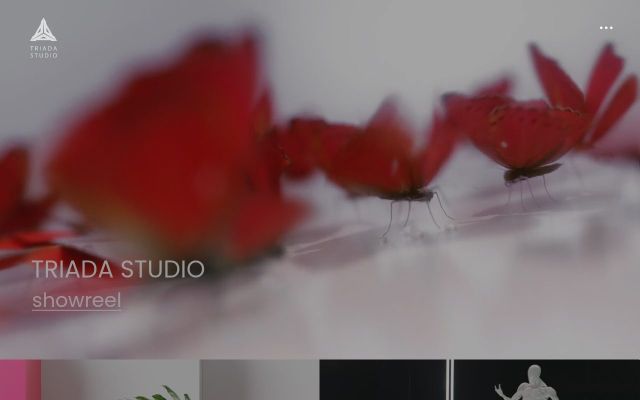 triadastudio.com - էկրանի պատկեր