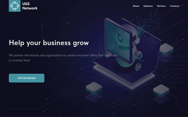 ugsnetwork.am - էկրանի պատկեր