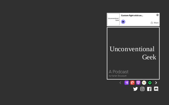 unconventionalgeek.am - էկրանի պատկեր