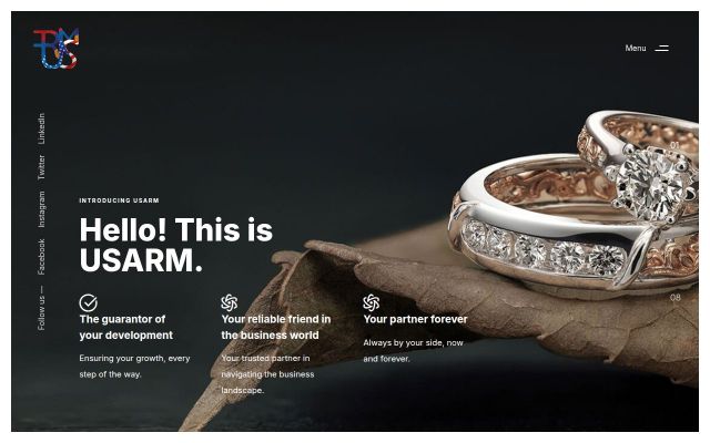 usarm.co - էկրանի պատկեր