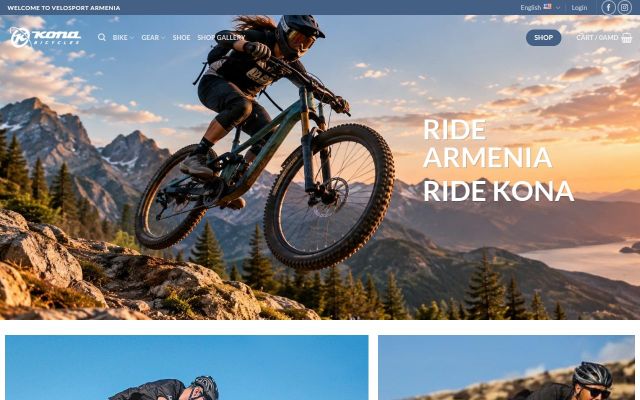 Screenshot of velosport.am