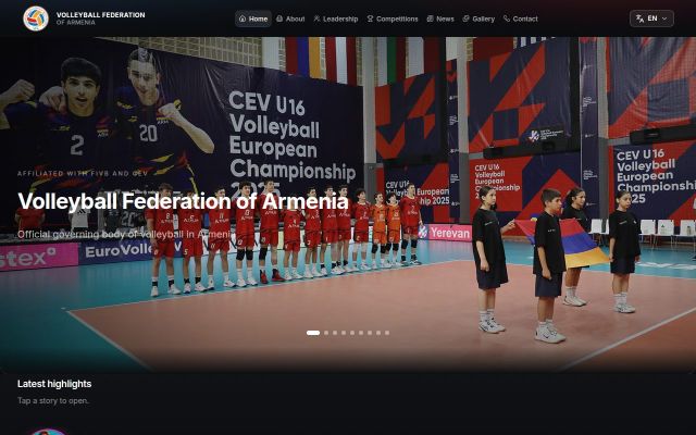 vfa.am - էկրանի պատկեր