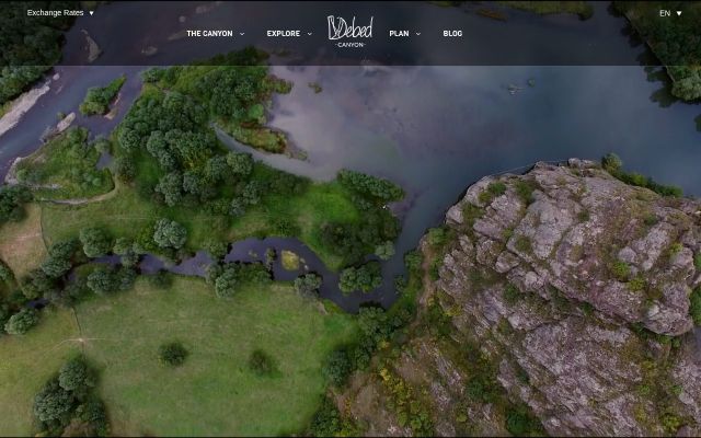 visitdebedcanyon.com - էկրանի պատկեր