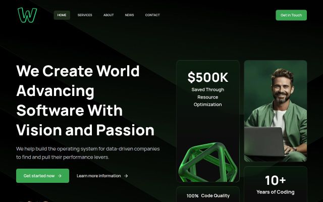 webconstruction.am - էկրանի պատկեր