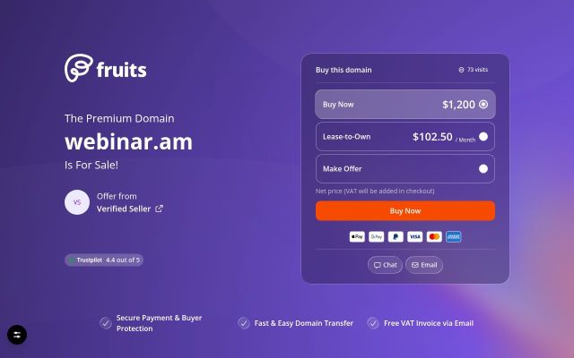 webinar.am - էկրանի պատկեր