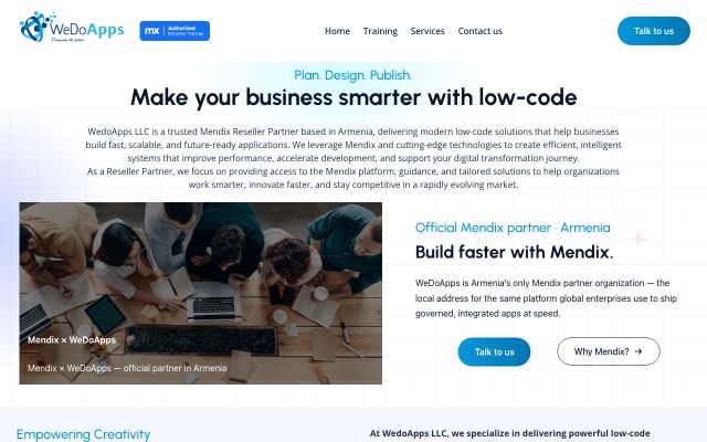 wedoapps.eu - էկրանի պատկեր