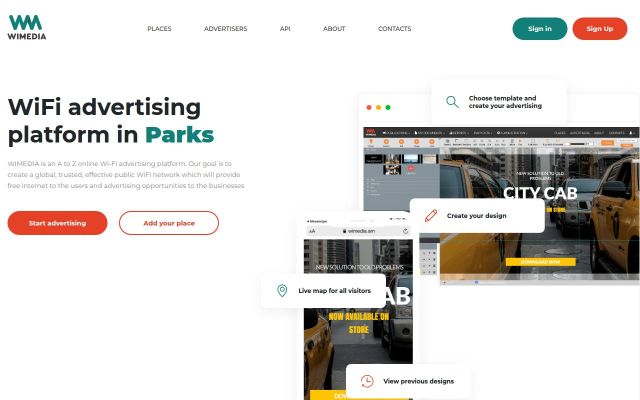 Screenshot of wimedia.am