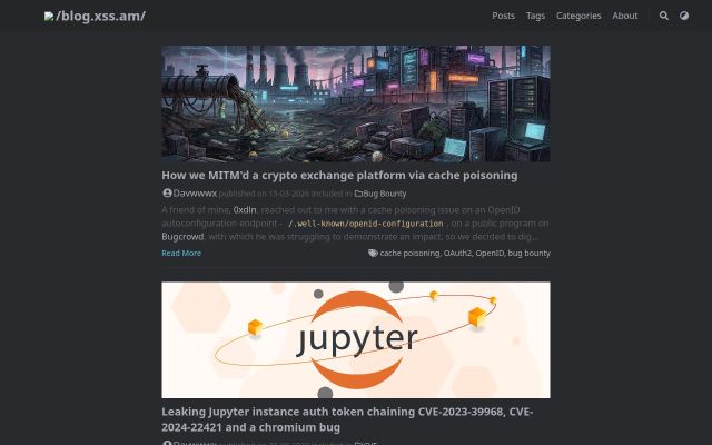 blog.xss.am - էկրանի պատկեր