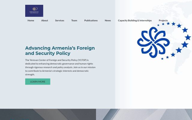 ycfsp.am - էկրանի պատկեր