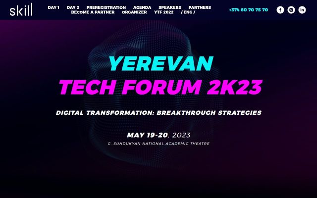 yerevantechforum.am - էկրանի պատկեր